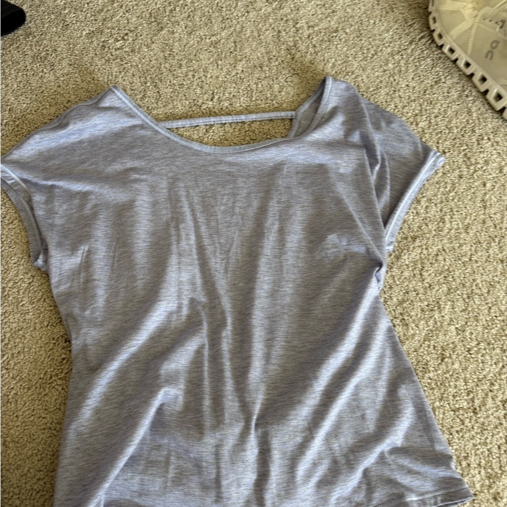 Lululemon Athletica Gray T-Shirt